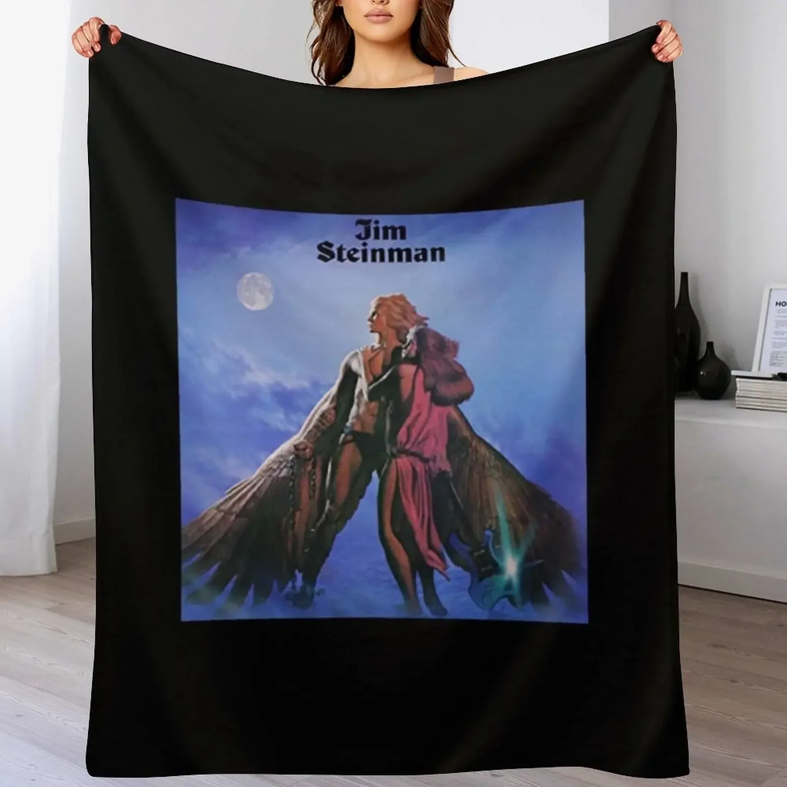 JIM STEINMAN MUSIC SOLO Throw Blanket Flannel Beautifuls warm winter Soft Plush Plaid Blankets