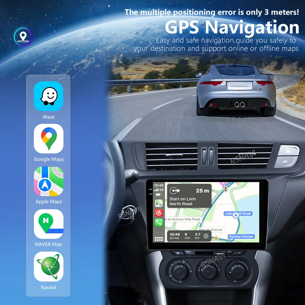 أندرويد 15 Carplay Auto 2K شاشة راديو السيارة مشغل وسائط متعددة لسيتروين C3 - XR 2010 - 2015 2din Autoradio وحدة رأس ستيريو