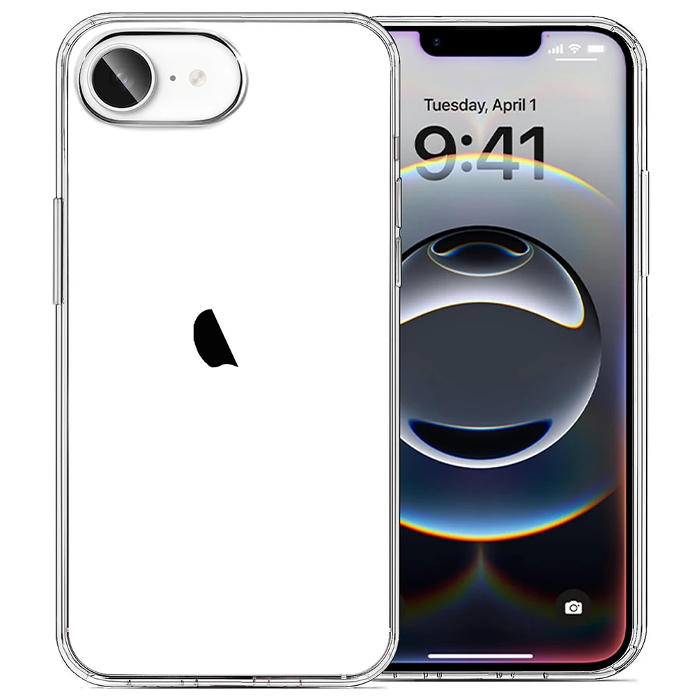 Luxuriöse Stoßfeste Original Transparente Hülle iPhone16e Cover Funda Case für iPhone 16e Telefon Durchsichtige Hülle iPhone 17e 16 17 e TPU