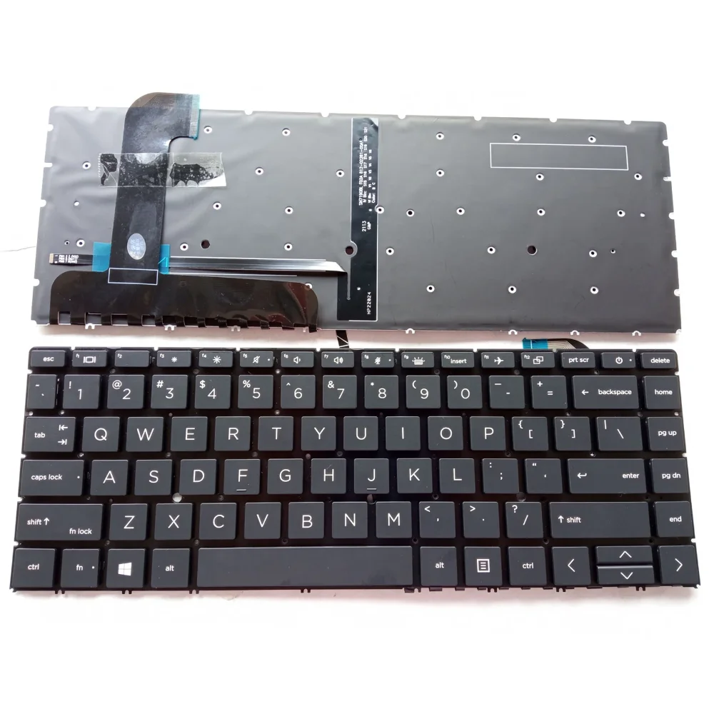 Nuevo para HP Zbook Studio G7/Zbook Studio G8 teclado para portátil US retroiluminado sin marco
