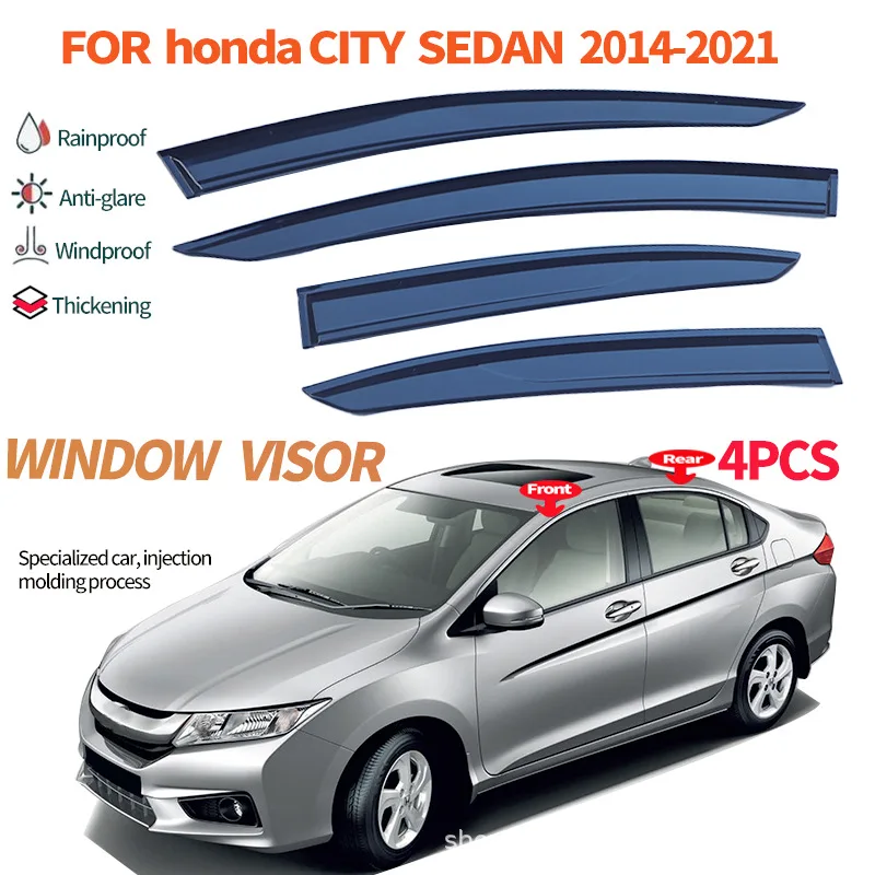 

Suitable for Honda Fengfan rain shield rain eyebrow HONDA CITY 2014-2021 Window visor