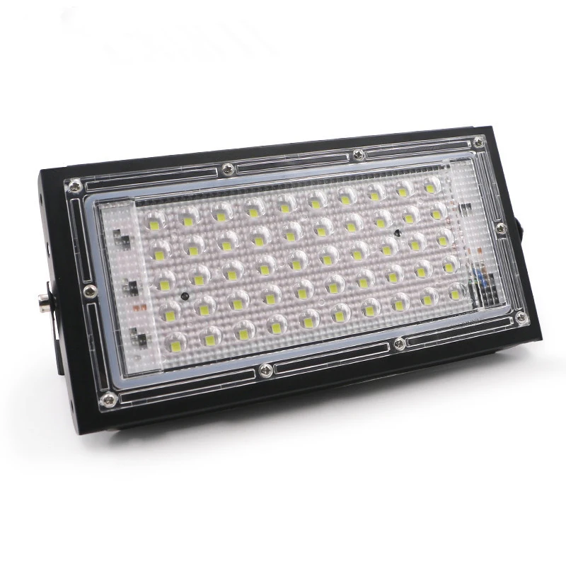 6500K LED Flood Light Outdoor 50W Waterproof Security Spotlight Garden Lamp 110V 220V Lights Lighting Outdoor Floodlights