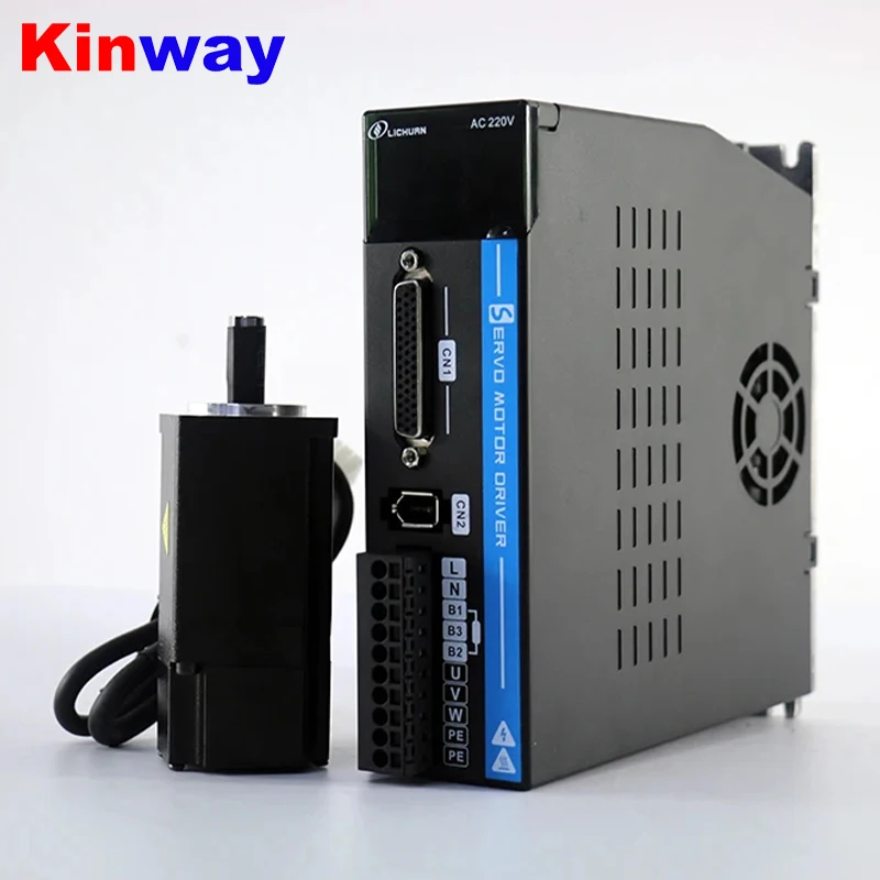 Kinway CNC Servos motor driver LC10P 600W 750W 1000W match AC Servo Driver for ac servo motor for milling machine