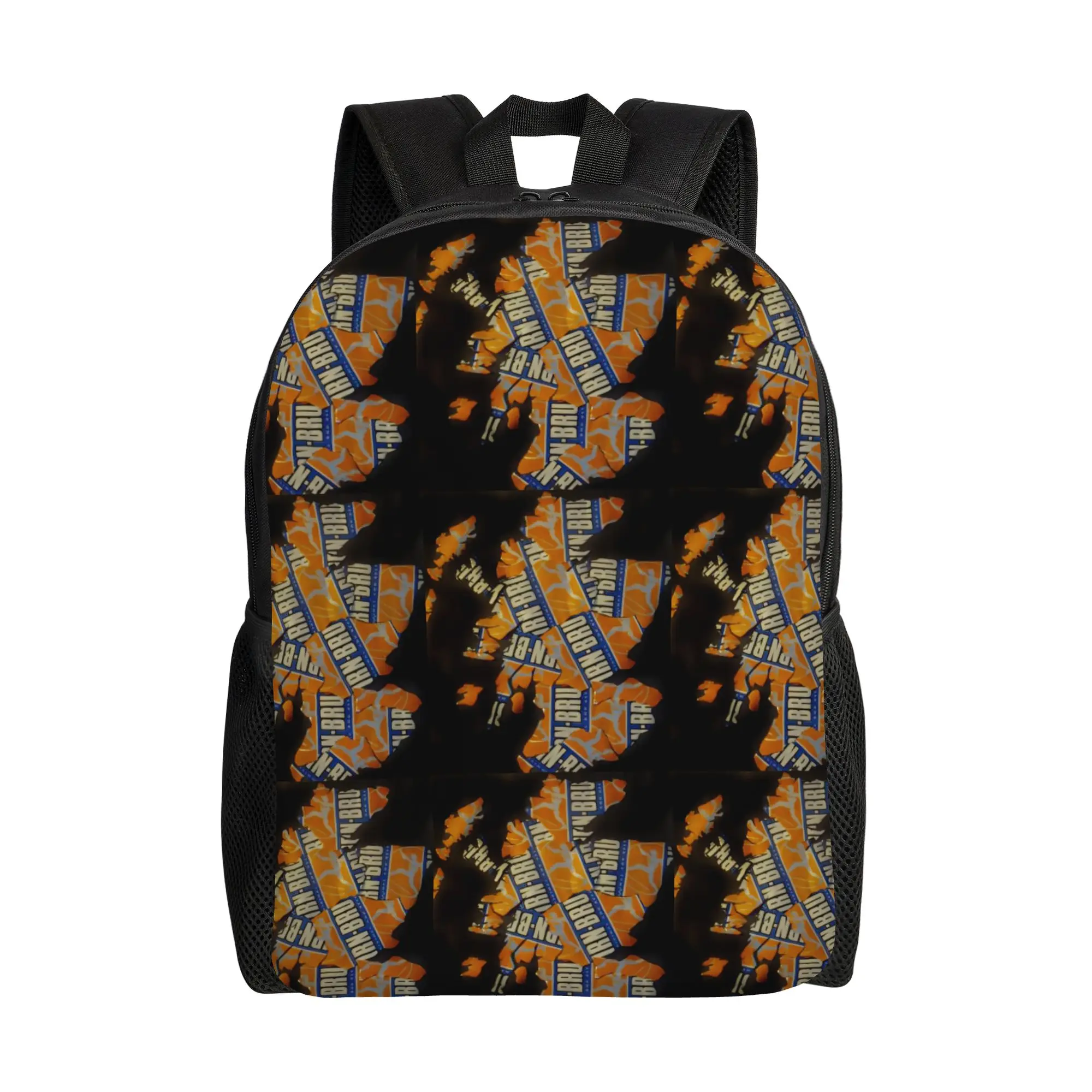 

iIrn Bru Scotland Map Can Pattern iIrn Schoolbag Students Daily Large Capacity Laptop Bag Back To School Season