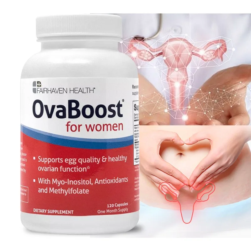 

Inositol, Folic Acid, CoQ10 Extract, Antioxidants - Supports Ovulation, Egg Quality, Cycle Regularity