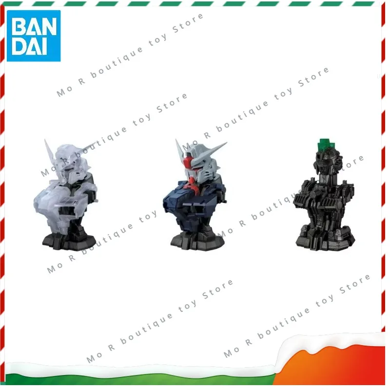 Bandai Genuine MS MECHANICAL BUST 09 GASHAPON ZGMF/A-42S2 DESTINY GUNDAM Figurine d'action à assembler, modèle de collection, jouets cadeaux
