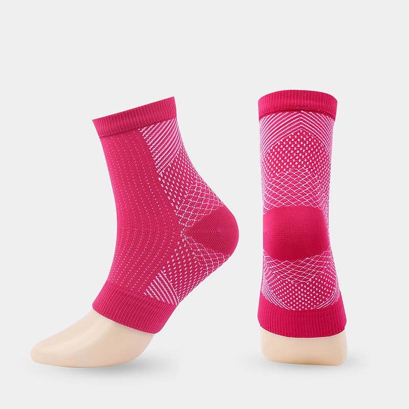 Chaussettes de neuropathie pour hommes et femmes, chaussettes de compression apaisantes pour la neuropathie, attelle de rinçage, fasciite plantaire, instituts de gonflement, 1 paire