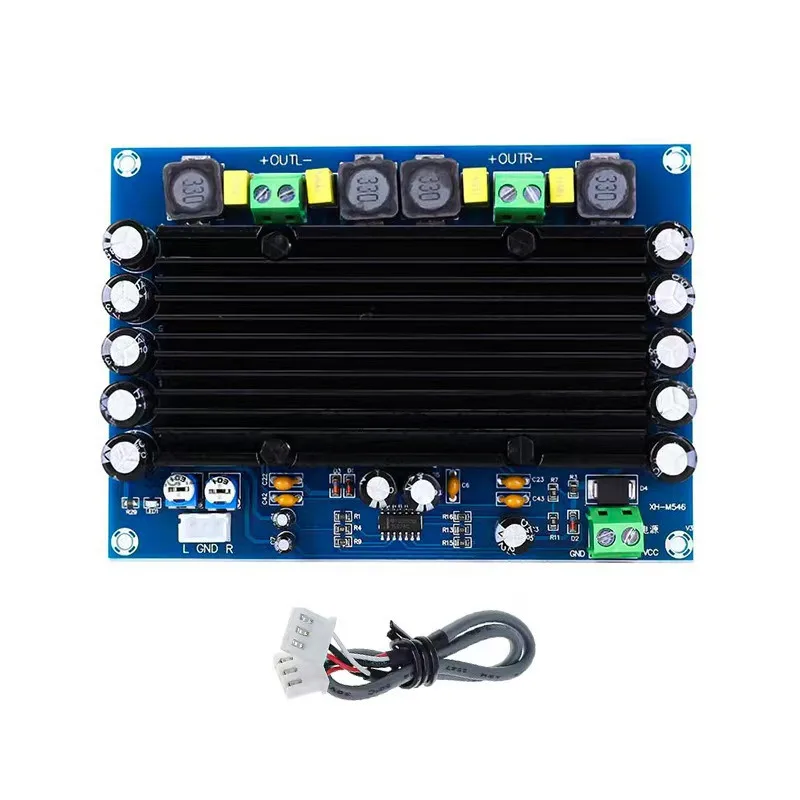 XH-M546 TPA3116D2 Preamp Digital Amplifier Board Dual Channel 150W*2 High Fidelity Audio Drive Module