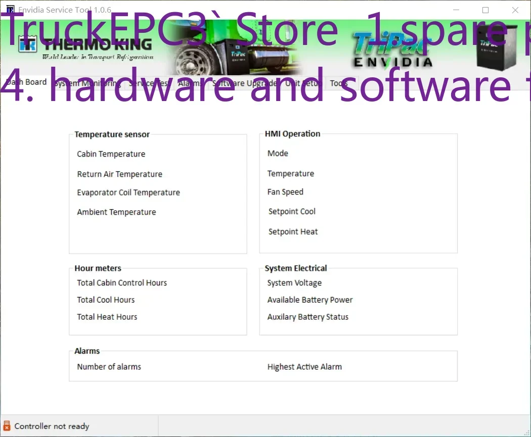TruckEPC3 TruckEPC3 Thermo King Envidia Service Tool 1.0.6