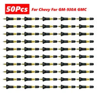 50 Uds llanta de goma para llanta de coche TPMS Sensor de presión de neumáticos vástago de válvula para Chevy para GM-930A GMC Cadillac sensores de automóviles