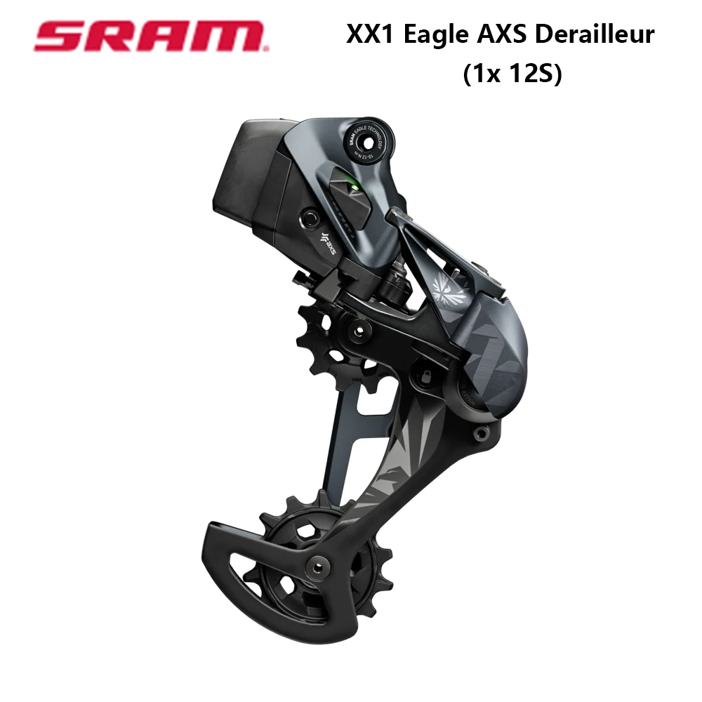 

SRAM XX1 Eagle AXS Derailleur Wireless Electronic Rear Transmission 1x 12Speed Rear Derailleur