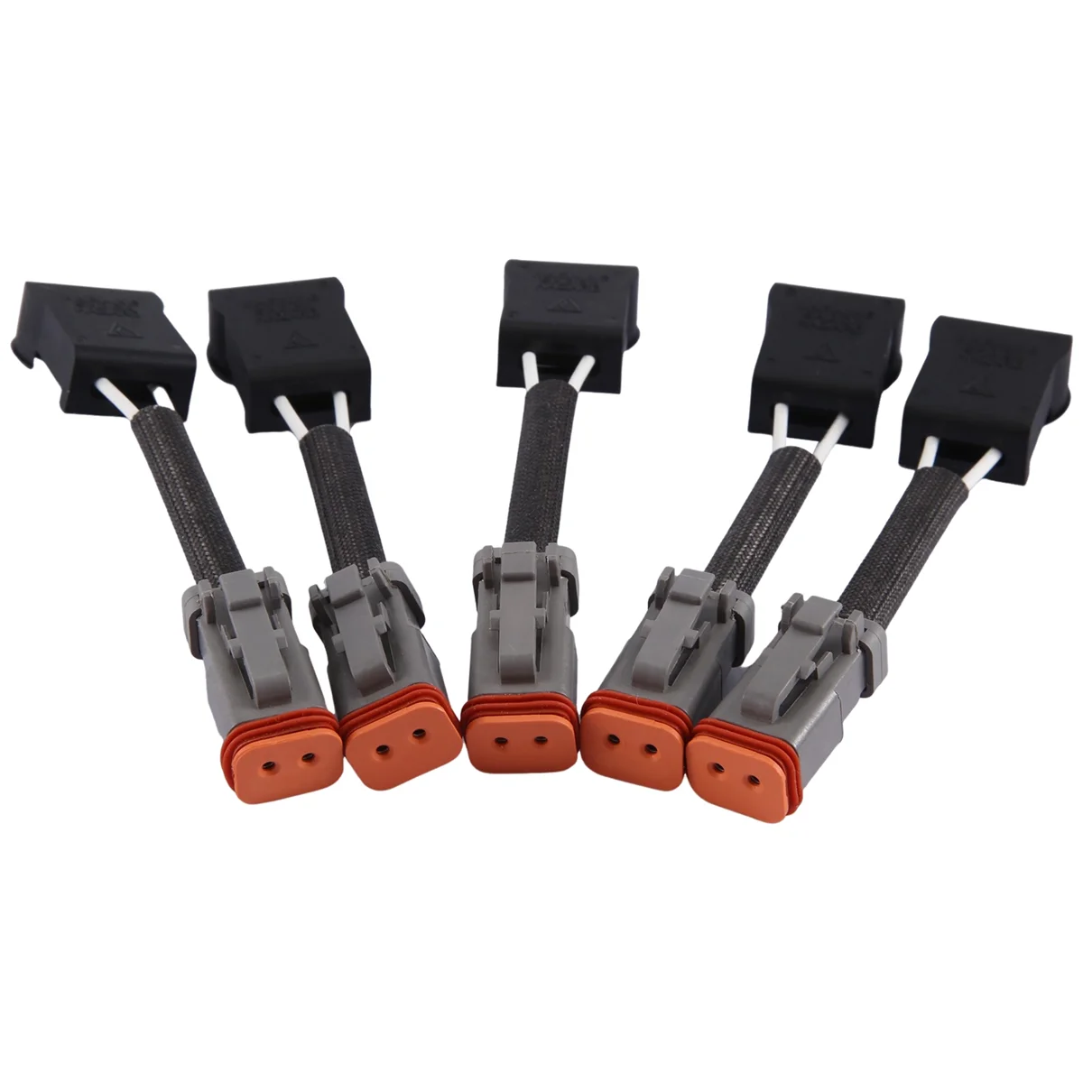 

5Pcs 455-73803682 3071626 for Cumminss ISM11 QSM11 Engine M11 Diesel Common Rail Injector Plug Cable