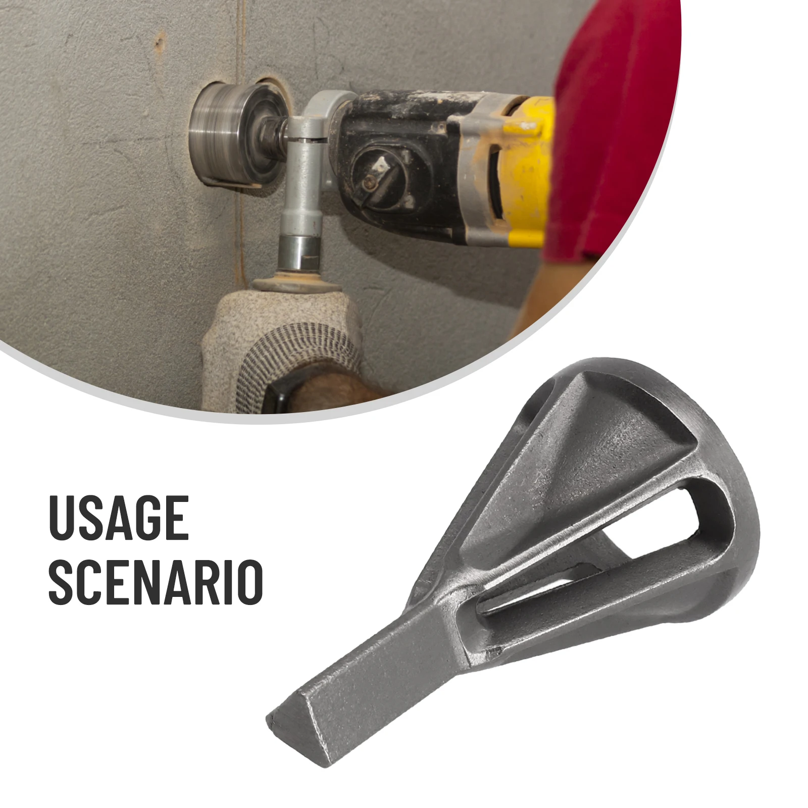 

1pc Deburring External Chamfering Tool Light Grey Six-slot Triangular Shank/hexagonal Shank Remove Burr Repairs Tools