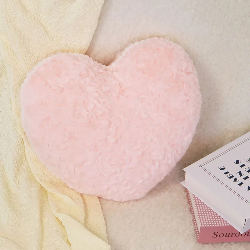 심플한 하트 모양 별 모양 쿠션 거실 소파 소녀들 침대용 및 침대 옆 쿠션으로 사용 가능