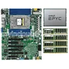 EPYC 7551P CPU 32 코어 프로세서, 슈퍼마이크로 H11SSL-i 마더보드 서버, 4x32GB 2133P RAM 1