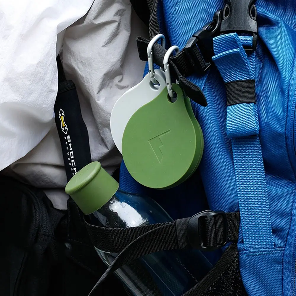 

150ML Silicone With Lid Outdoor Travel Teacup Camping Retractable Cup Folding Cup Coffee Mugs Drinking Mug