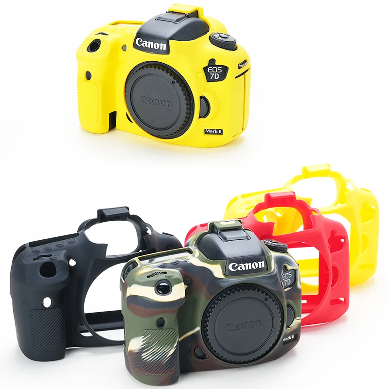 ソフトシリコンアーマーケース,ボディカバー,カメラプロテクター,Canon