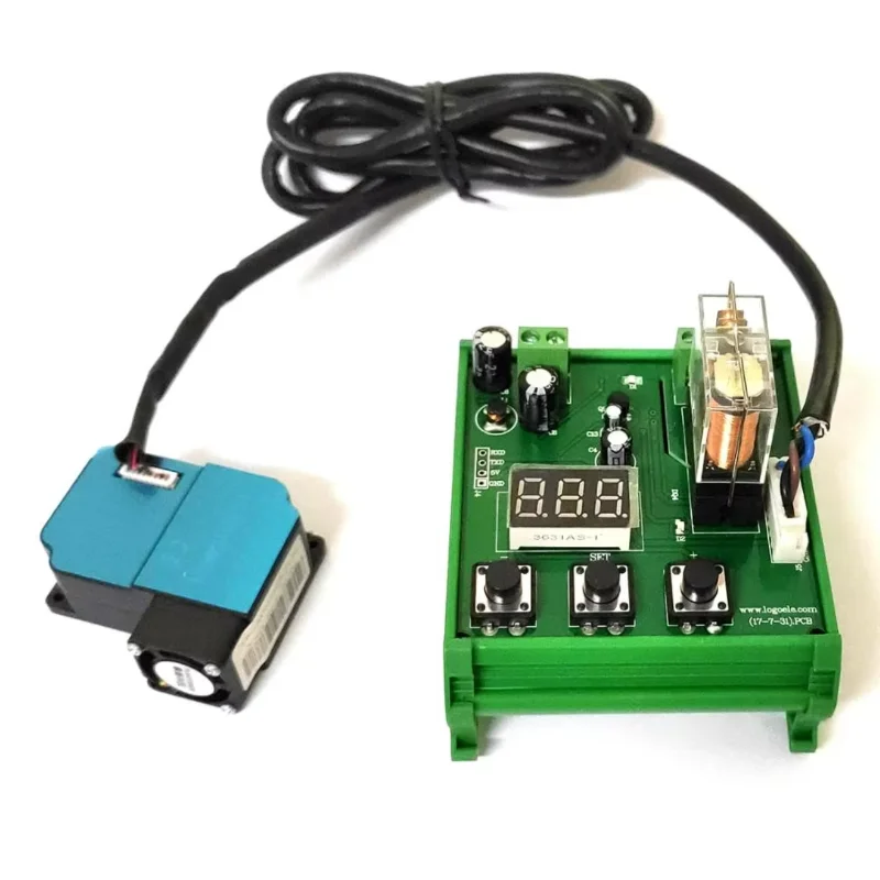 1 Set Laser Dust Sensor Module for PM2.5 Fresh Air System Exceeds Standard Control Intelligent Alarm Air Quality Detection