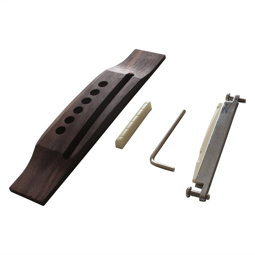 

Adjustment Bridge Plate Guitars Multiple Replacement Adjustable Saddle Insert for Acoustic Wireless