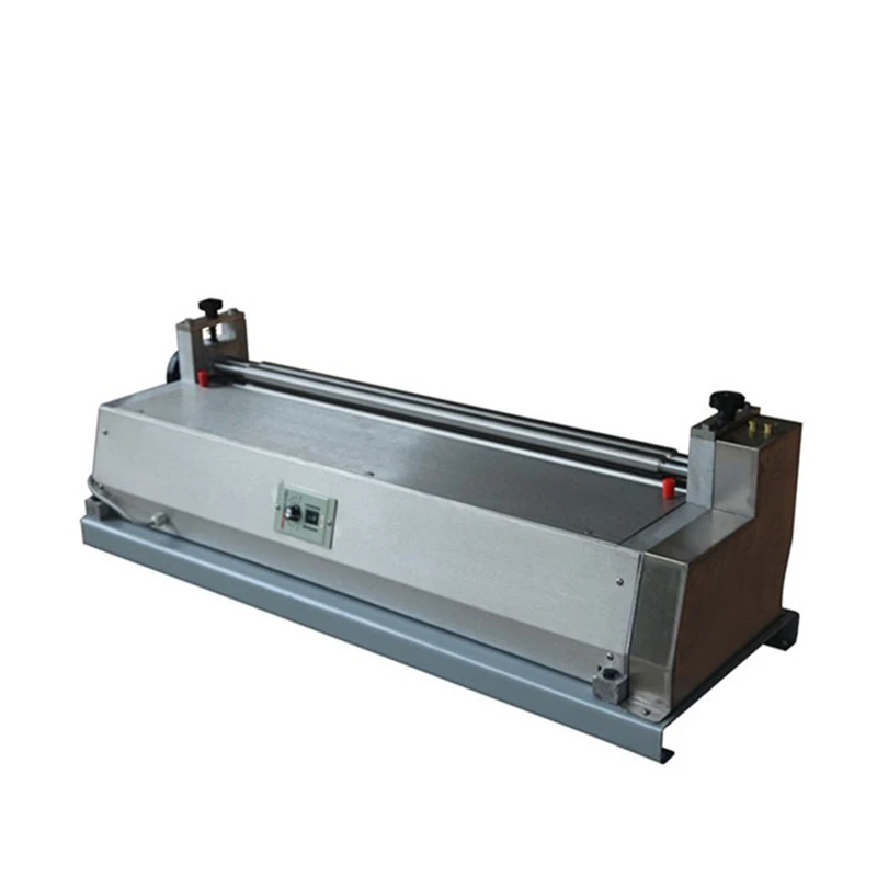 

MB-380 Stainless steel desktop glue machine white plastic water - conditioning paper on the plastic machine 220V 120W