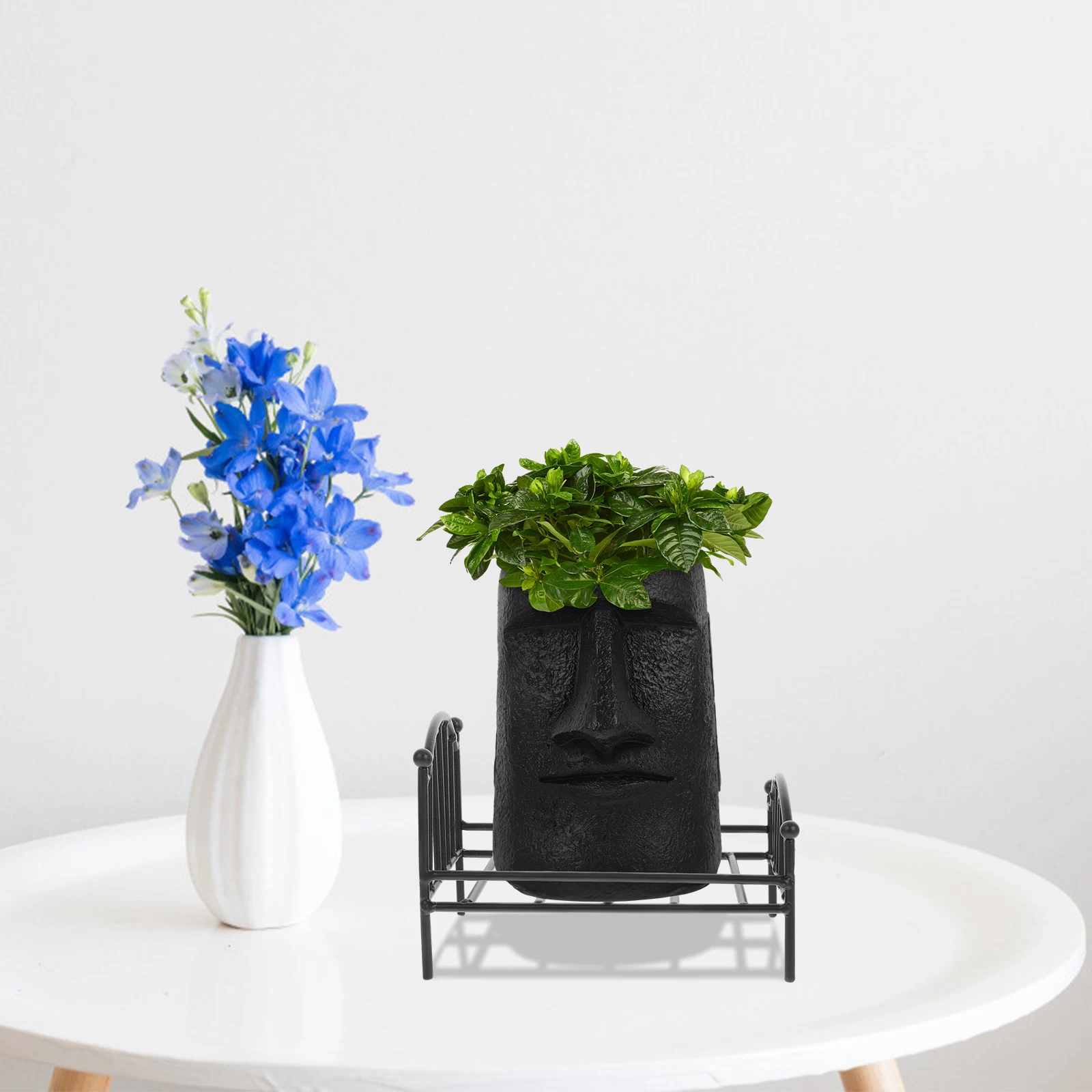 집에 대한 미니 금속 프레임 작은 침실 액세서리 어린이 방 장식 소형 가구 소형 집 액세서리