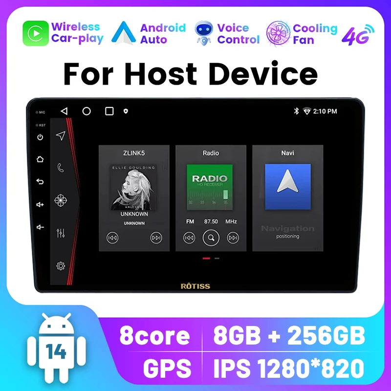 연말 클리어런스 세일 자동차 스테레오 자동차 내비게이션 화면 HD 디스플레이 및 GPS 위치 추적 기능 탑재 자동차 라디오 매진