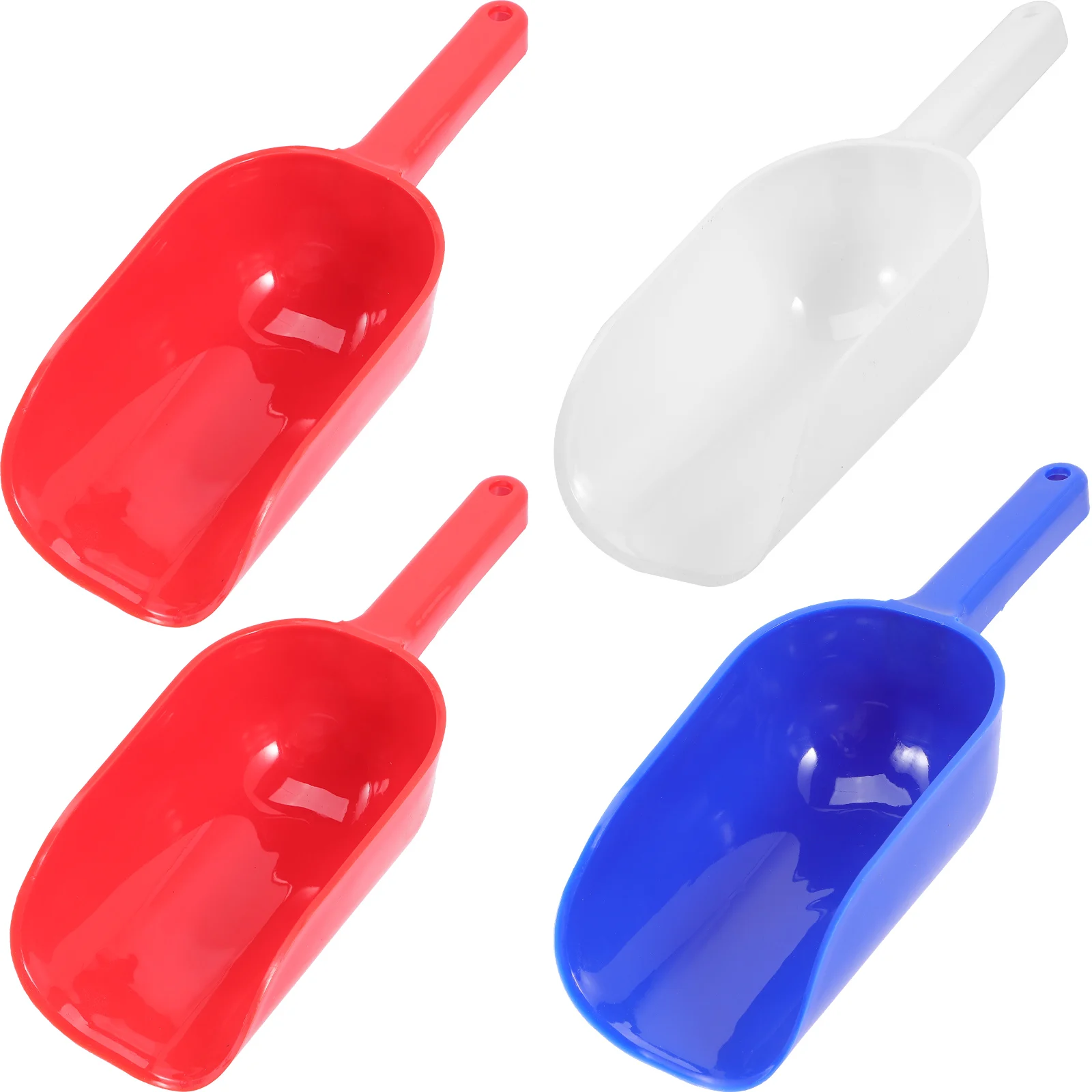 Beach Sand Shovels Plastic Stainless Steel Kids Toys Lightweight Digging Tools Summer Fun Gardening Shovels