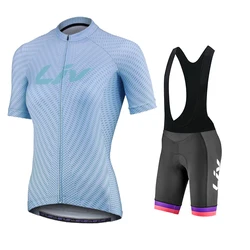 2023 Pro Team Women LIV Cycling Set Summer Women MTB Bike Cycling Clothing Bicycle Clothes Ropa Ciclismo Cycling Jersey Set