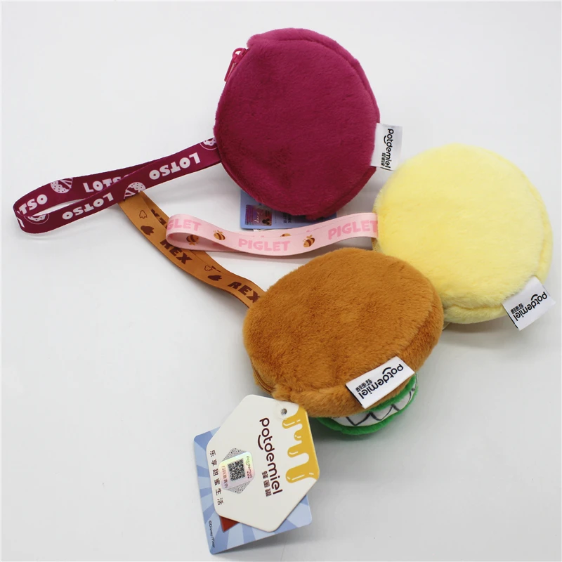 Toy Story Stormtrooper fraise ours Pijie cochon peluche poupée portefeuille sac de monnaie écouteur sac de rangement donner des cadeaux de vacances à des amis
