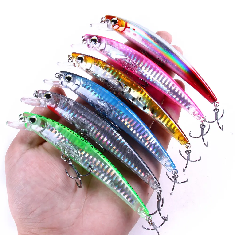 

1PCS 12cm 14g Laser Wobblers crankbaits hardbait Minnow Japan camping outdoor fishing lure for fishing