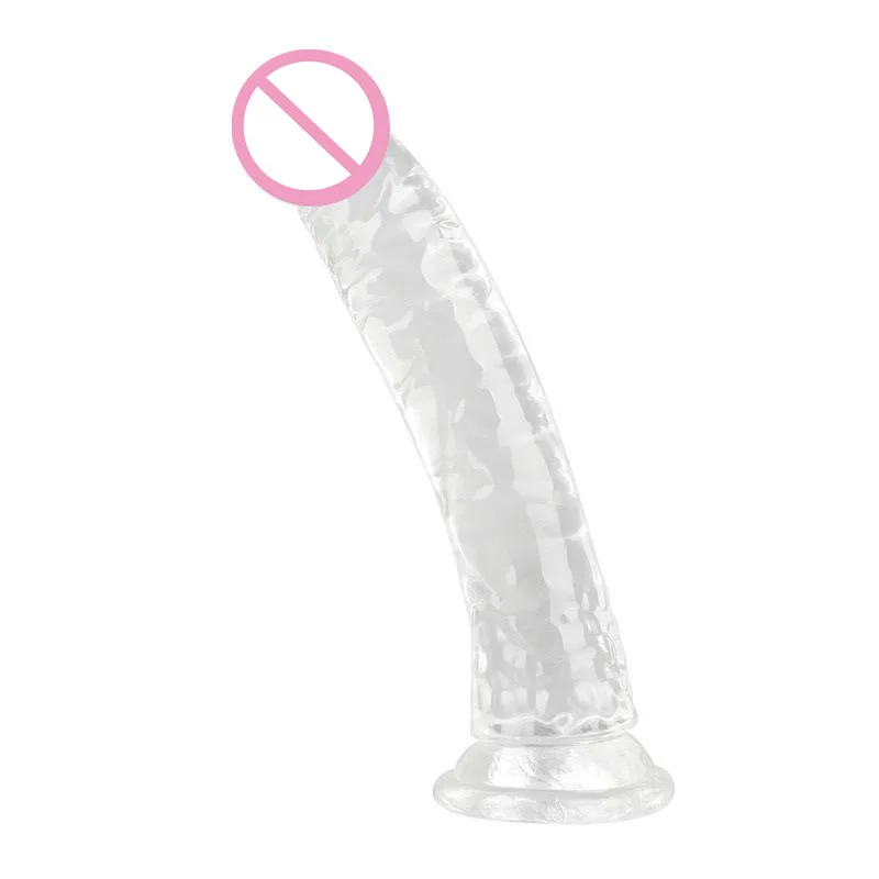 Transparent Soft Jelly Dildos Strong Suction Cup Female Anal Masturbator Clitoral Stimulator Big Dick Lesbian Women Sex Toys 18+ - Image 5