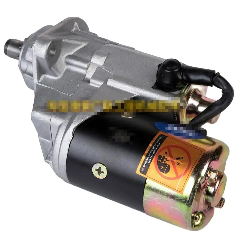 For excavator accessories for Hyundai 225/215-7 Liugong 922/925/926CD excavator starter motor Denso assembly high quality