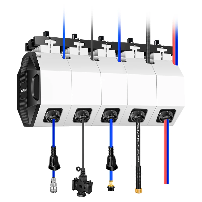 

Car wash combination drum Three-in-one air drum Hydropower foam drum Auto beauty car wash equipment Automatic telescopic reel