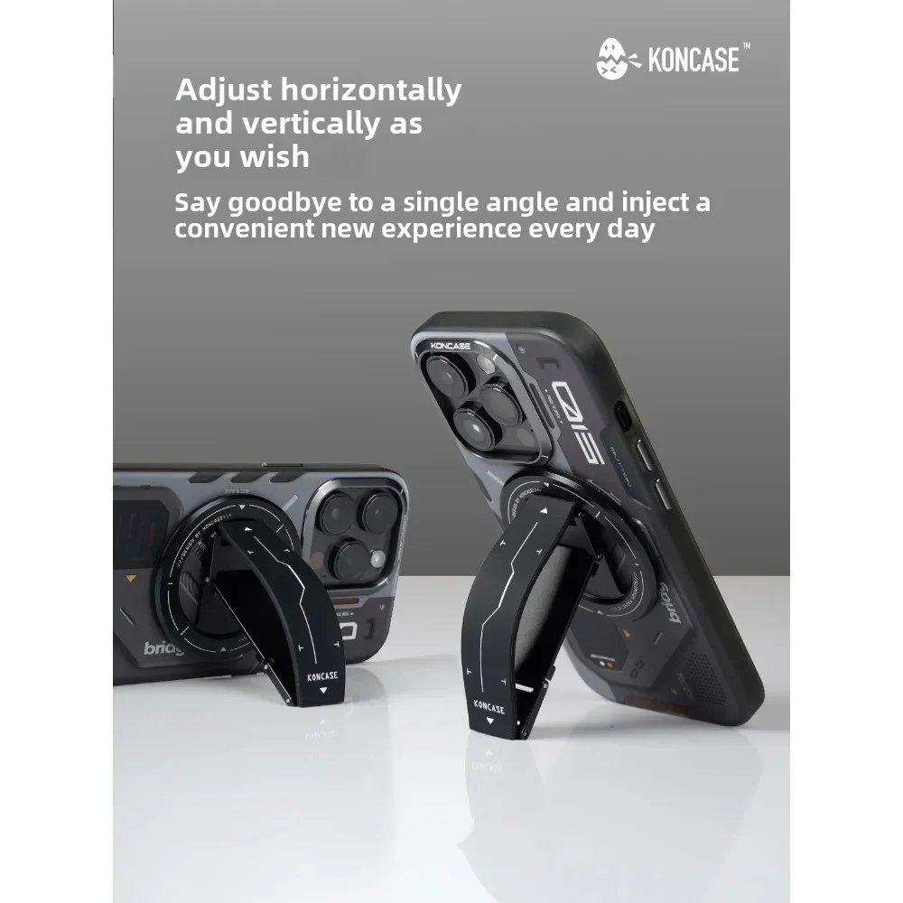 

KONCASE силиконовый браслет магнитный всасывающий кронштейн для мобильного телефона высококачественный кронштейн многоугольный гибкий регулируемый силикон