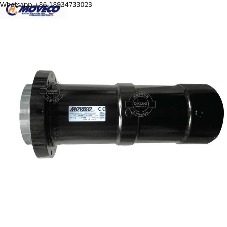 MOVECO Industrial Rotary Actuator Platform Boom Swing Cylinder Wet Sprayer Aerial Work Hard Chrome Plated Steel Double Acting