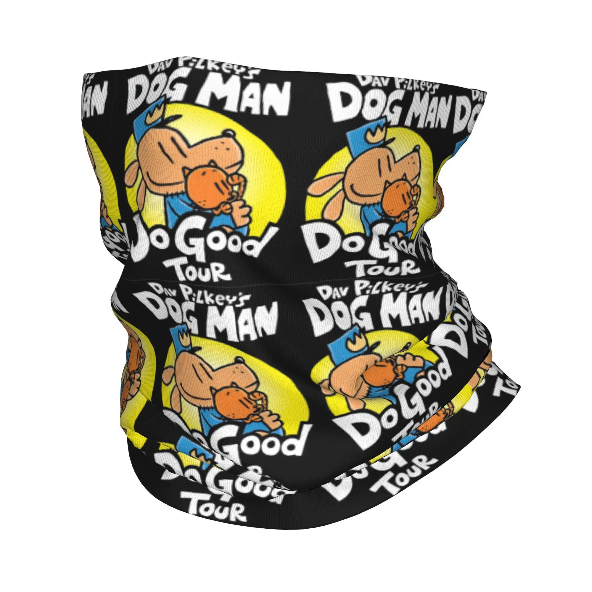 

Dog Man Do Good Tour Bandana Neck Gaiter Printed Mask Scarf Multi-use Balaclava Hiking Fishing Unisex Adult Breathable