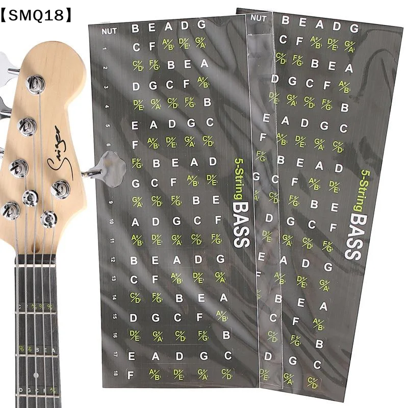 1PC Beginner Musical Scale Frets Note Decal Guitar Scales Stickers Fretboard Sticker Guitar Note Sticker Guitar Stickers【SMQ】