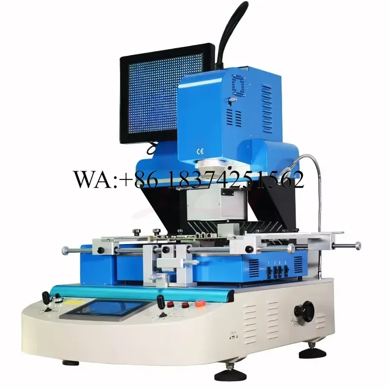 Wmwmnu for LY-G880 Industrial Semi-Automatic 3 Zones Hot Air BGA Rework Station Max 57x48cm Large Area 7600W 220V Optical