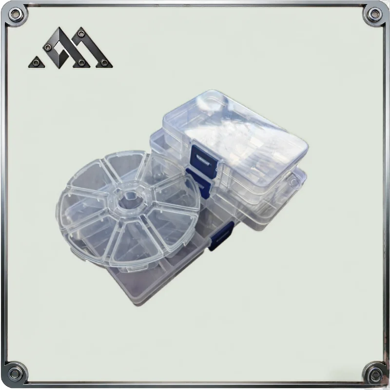 

Clear Plastic Box Rectangular Box Screwdrivers Bits Tools Bleads Dustproof Waterproof Packing Storage Cases Container