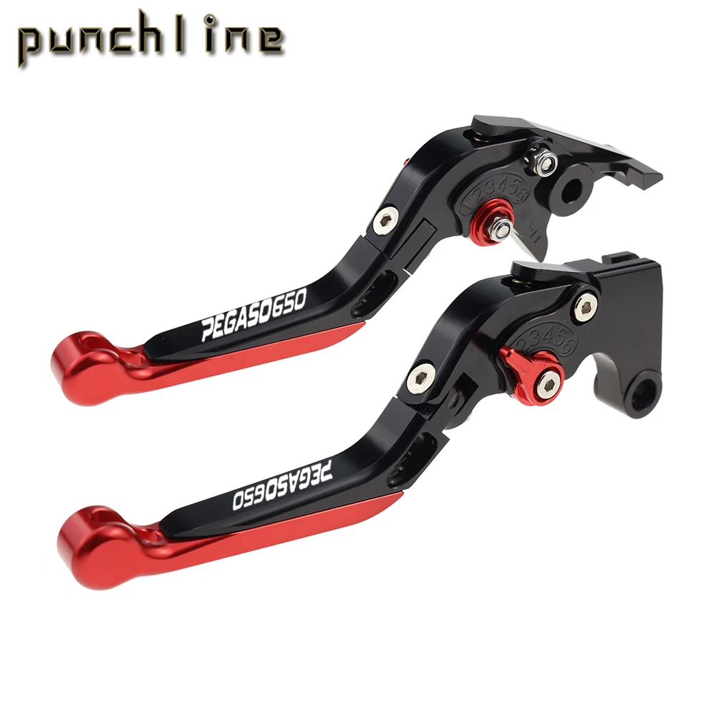 

Fit For Pegaso 650 1992-1996 Pegaso650 Motorcycle CNC Accessories Folding Extendable Brake Clutch Levers Adjustable Handle Set