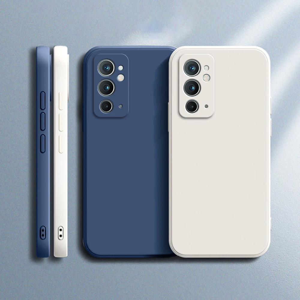 

High Qualtiy Liquid Silicone Phone Case for Oneplus 9RT 9 RT 9R R T Pro 5G Plain Color Soft Camera Protection Back Cover Housing