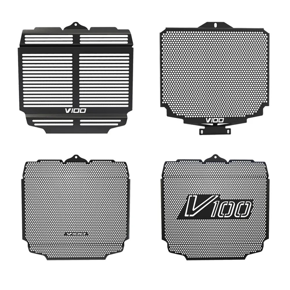 For Moto Guzzi Stelvio 1000 V100 STELVIO 2024-2025-2026 Motorcycle Aluminum Radiator Guard Grille Cover Oil Cooler Protector