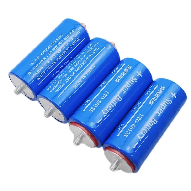 1-24 قطعة جديد 2.45 فولت 30 أمبير 60138 بطارية ليثيوم تيتانات LTO الصف أ 15000 دورة لتقوم بها بنفسك 12 فولت 24 فولت قارب إلكتروني محرك السيارة المتكلم تخزين الطاقة الشمسية