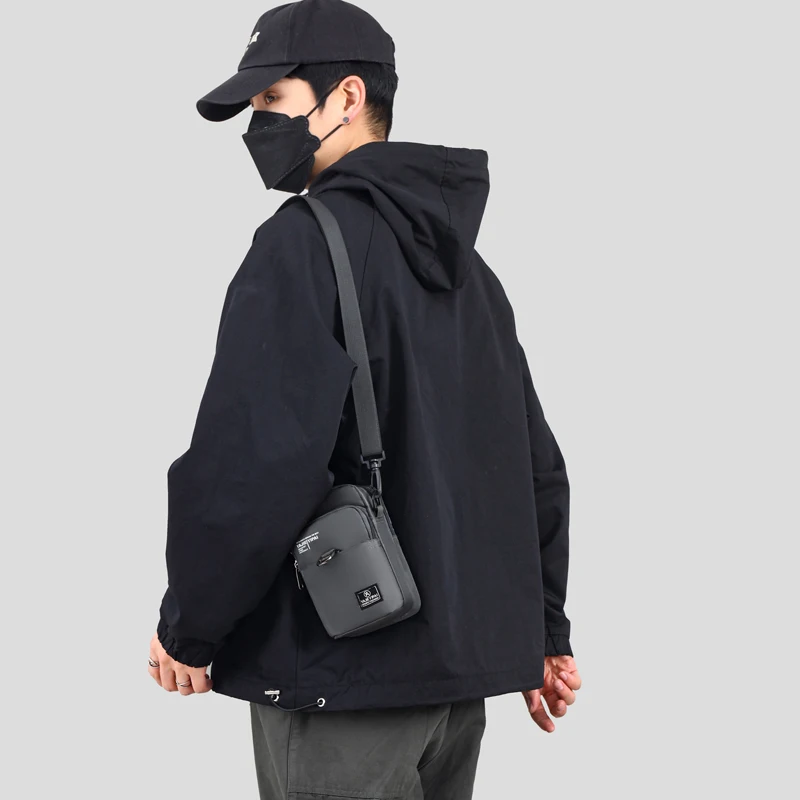 Sport-Geldbörse, Handytasche, Umhängetasche, Tasche, Gürtel, Handtasche, Geldbörse, Münzbörse, Retro-Schlüsselhalter, kleine Geldtasche – Detail 2