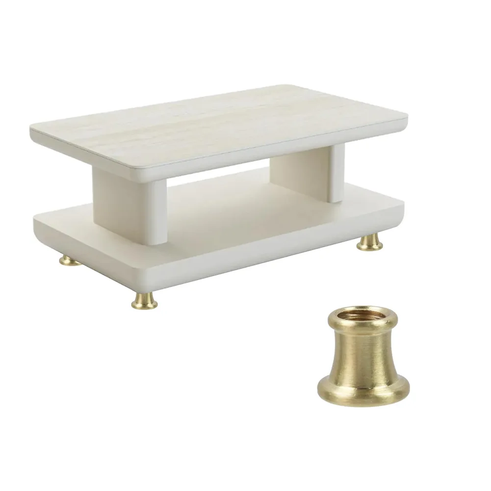 Non-slip Pads Board Feet Set Brass Color Brass Foot Pads For Chopping Board Anti-skid Design Easy Installation
