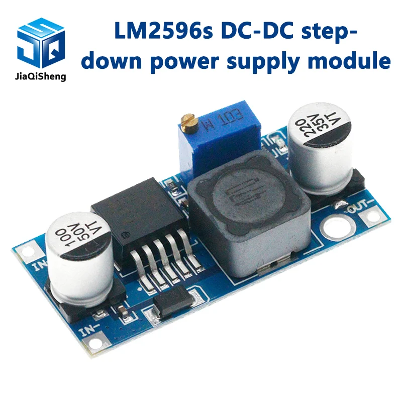 Lm2596s módulo de fonte de alimentação step para baixo módulo de 3a ajustável lm2596 regulador de tensão 24v 12v 5v 3v