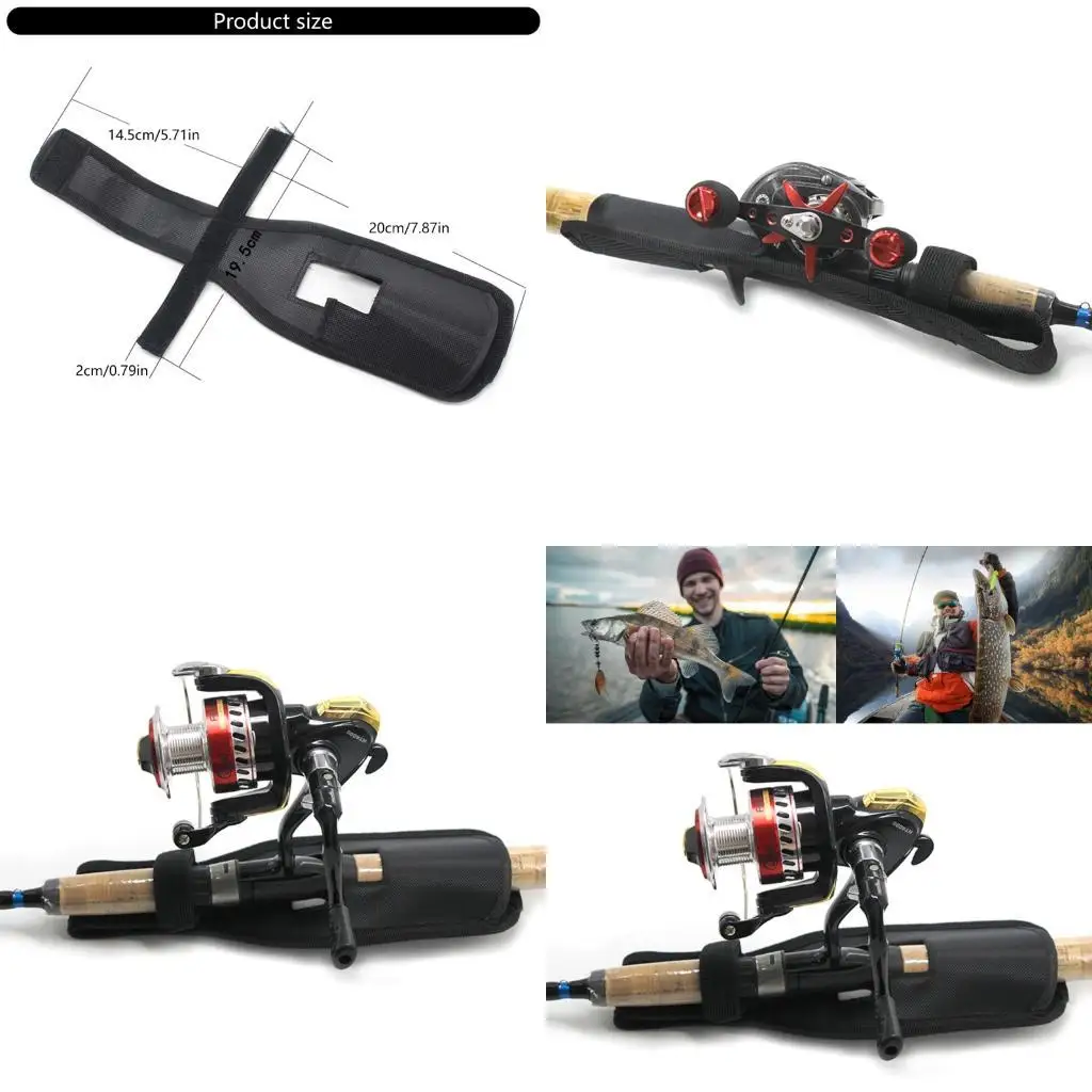 

652F Fast Release Rod Insert Holder Fishing Poles Support Waist Hanger Nylon Sheath Portable Fishing Equipment Accessories