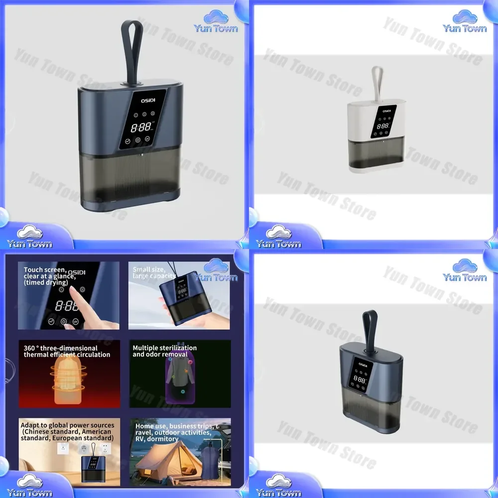 Small Portable Compact Electric Dryer for Apartment Travel Use Fast Easy Drying Mini Clothes Dryer for Small Space Dorm Room