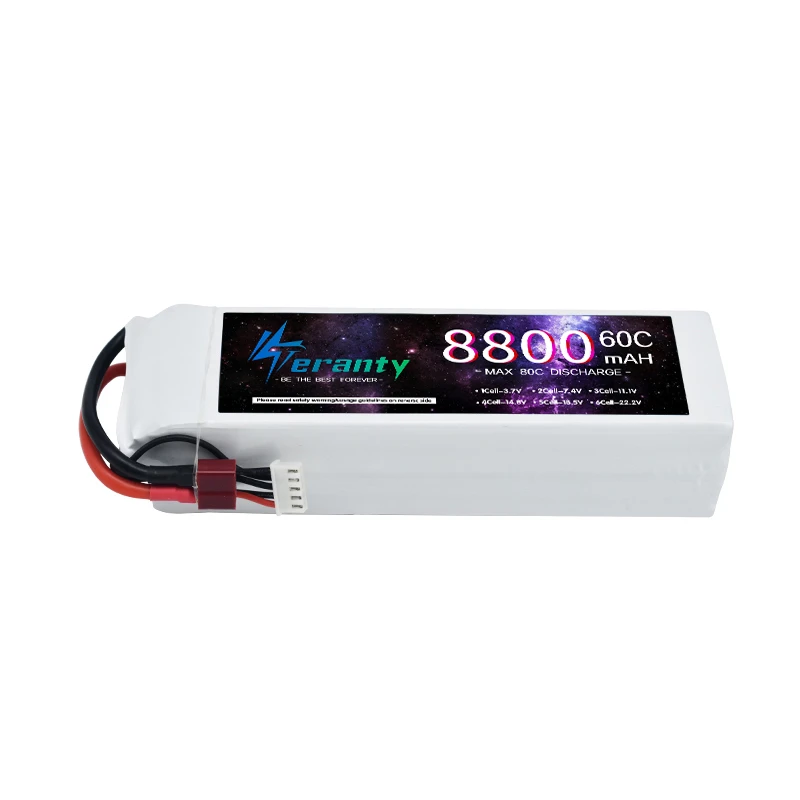 Teranty 4S 14.8V يبو بطارية 8800mAh 60Cfor RC طائرة هليكوبتر بدون طيار FPV كوادكوبتر نموذج سباق هواية مع XT90 TRX التوصيل