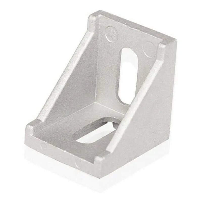 Angle Bracket Kit Designed for 2020 Series T Slot Aluminum Profiles with For 6mm Groove for Mechanical Assemblies